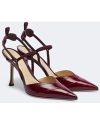 Fendi - Very Colibri Leather Slingback Pumps - Lyst