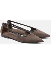 Brunello Cucinelli - 'City' Ballet Flats - Lyst