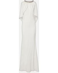 Roland Mouret - Bridal Embellished Caped Gown - Lyst