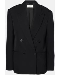 The Row - Sandon Double-Breasted Wool Blazer - Lyst