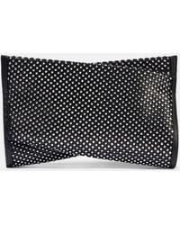 Christian Louboutin - Loubitwist Small Strass Clutch Bag - Lyst