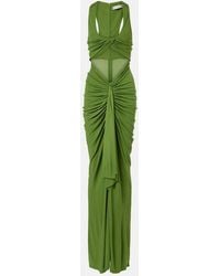 Christopher Esber - Vivenda Draped Jersey Maxi Dress - Lyst