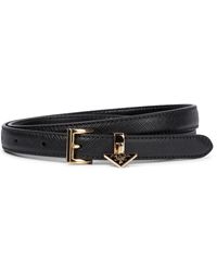 Prada - Cintura in pelle Saffiano - Lyst
