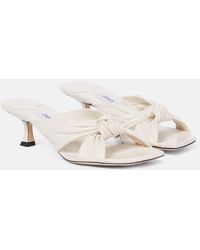 Jimmy Choo - Avenue 50 Leather Sandals - Lyst