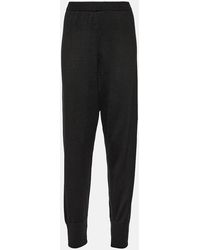 The Row - Dalbero Linen And Silk Tapered Pants - Lyst