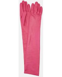 Balenciaga - Leather Gloves - Lyst