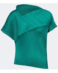 Pleats Please Issey Miyake - Leap Pleated Top - Lyst