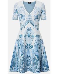 Etro - Floral Minidress - Lyst