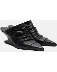 Rick Owens - Cantilever 60 Leather Mules - Lyst