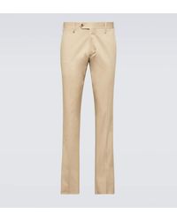 Lardini - Straight Cotton Pants - Lyst