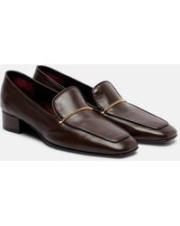 Herbert Levine - Fair And Square 30 Leather Loafer Pumps - Lyst