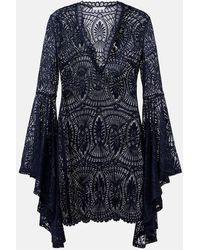Alexandra Miro - Kara Lace Beach Dress - Lyst