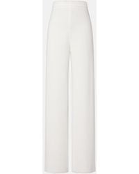 Max Mara - Cady Wide-Leg Pants - Lyst