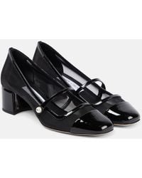 Jimmy Choo - Elisa 45 Mesh Mary Jane Pumps - Lyst