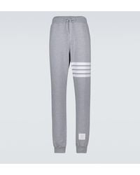 Thom Browne - 4-Bar Cotton Sweatpants - Lyst