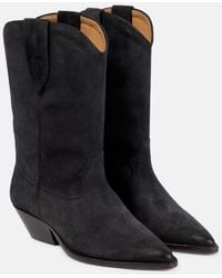 Isabel Marant - Duerto Suede Bootie - Lyst