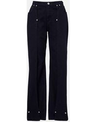 Jean Paul Gaultier - Low-Rise Wide-Leg Jeans - Lyst