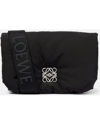 Loewe - Mini Puffer Goya Bag In Nylon - Lyst