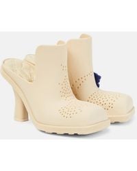 Burberry - Highland Rubber Mules - Lyst