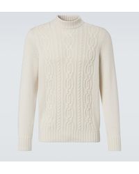 Brunello Cucinelli - Cable-Knit Cashmere Sweater - Lyst