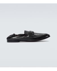Dolce & Gabbana Mocasines de piel flexible - Negro