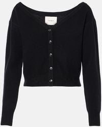 Lisa Yang - Beata Off-Shoulder Cashmere Cardigan - Lyst