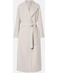 Max Mara - Mantel Poldo Aus Wolle - Lyst