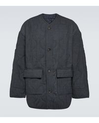 Frankie Shop - Ted Quilted Wool-blend Jacket - Lyst