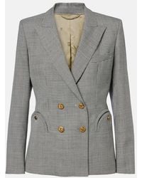 Blazé Milano - Charmer Houndstooth Virgin Wool Blazer - Lyst