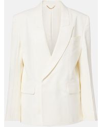 Victoria Beckham - Double-Breasted Blazer - Lyst