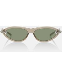 Bottega Veneta - Knot Cat-Eye Sunglasses - Lyst