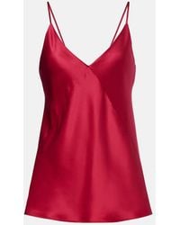 Max Mara - Silk Satin Camisole - Lyst
