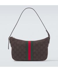 Gucci - Lunetta Small Gg Canvas Crossbody Bag - Lyst