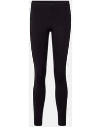 The Row - Legging En Mailles Point De Rome Stretch Woolworth - Lyst