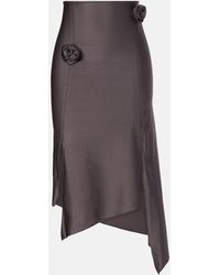 Coperni - Midirock Aus Satin - Lyst