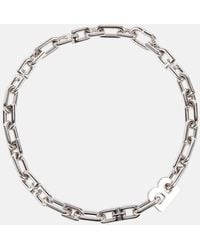 Balenciaga - Collar B de cadena - Lyst