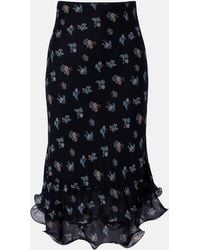 Dorothee Schumacher - Airy Daydream Midi Skirt - Lyst