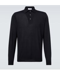 Lardini - Virgin Wool Polo Sweater - Lyst