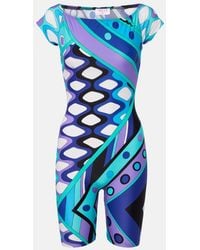 PUCCI - Vivara Off-Shoulder Jumpsuit - Lyst