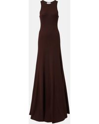 Alexander McQueen - Knitted Wool Maxi Dress - Lyst