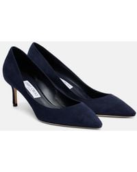 Jimmy Choo - Romy 60 Suede Pumps - Lyst