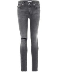 Balenciaga Skinny Jeans mit Stretch-Anteil - Grau