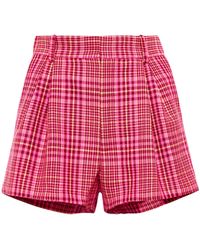 Magda Butrym Wolle High-Rise Strick-Shorts in Natur Damen Bekleidung Kurze Hosen Mini Shorts 