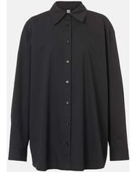 TOTEME - Hemd Aus Baumwolle - Lyst