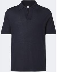 Gabriela Hearst - Stendahal Cashmere And Silk Polo Shirt - Lyst
