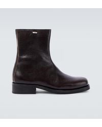 Our Legacy - Camion Leather Ankle Boots - Lyst