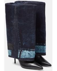 Jimmy Choo - Jean Paul Gaultier Cuff Over The Knee Boot 90 - Lyst