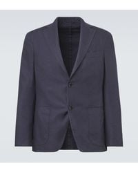 Agnona - Silk And Cashmere Blazer - Lyst