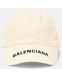 Balenciaga - Logo Cotton Baseball Cap - Lyst