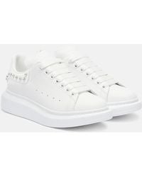 McQueen - Sneakers Oversized Aus Leder - Lyst